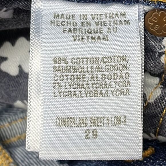 Lucky Brand Dark Wash Cumberland Sweet N Low-R Bootcut Jeans- Size 29/8 - Picture 12 of 13